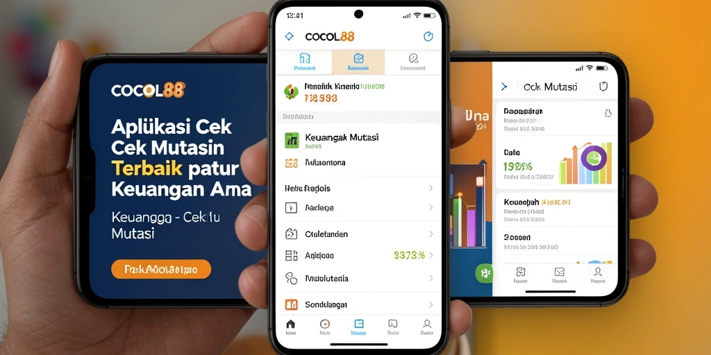 Antarmuka aplikasi COCOL88 menampilkan fitur Cek Mutasi secara intuitif.