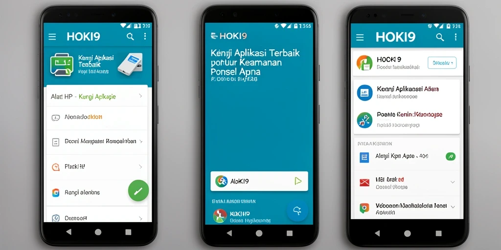 Antarmuka HOKI9 yang sederhana dan intuitif untuk Kunci Aplikasi.