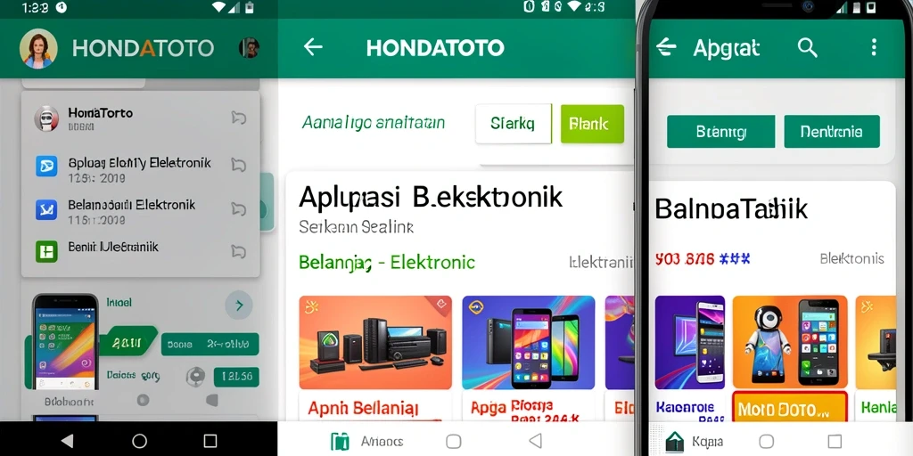 Antarmuka aplikasi HONDATOTO yang modern dan mudah digunakan.