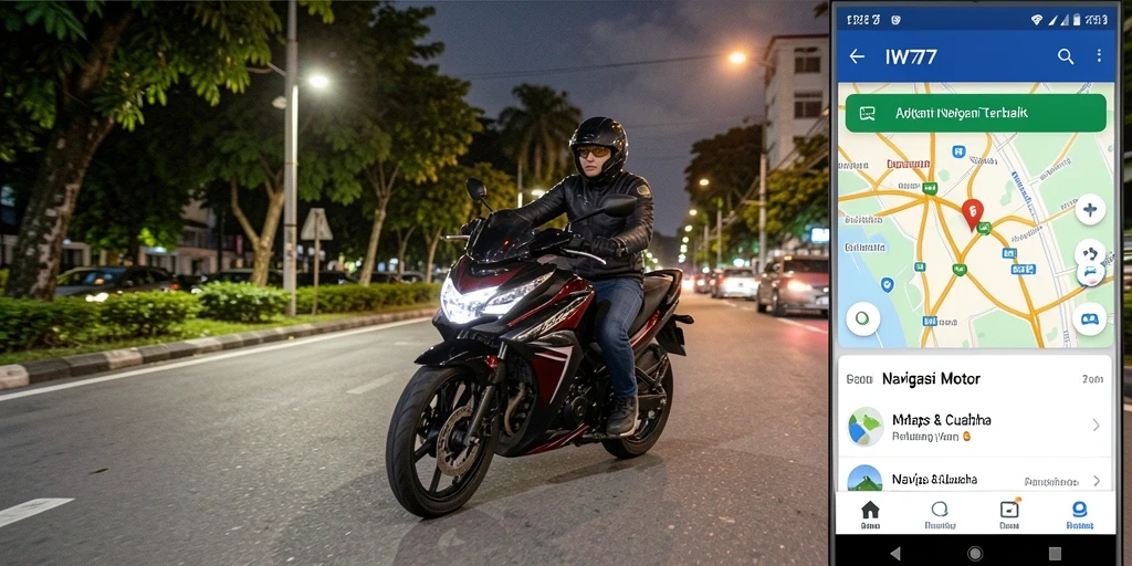Tampilan antarmuka IW777 yang intuitif dan fungsional.