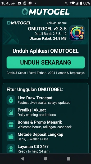 Panduan Lengkap Unduh dan Instal APK omutogel untuk Android