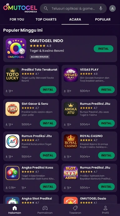 Pusat Akses Aplikasi Populer – Unduh di omutogel
